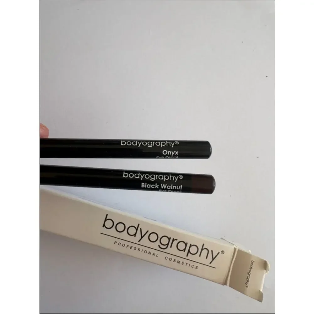 NWT bodyography eye liner pencil set with black and brown